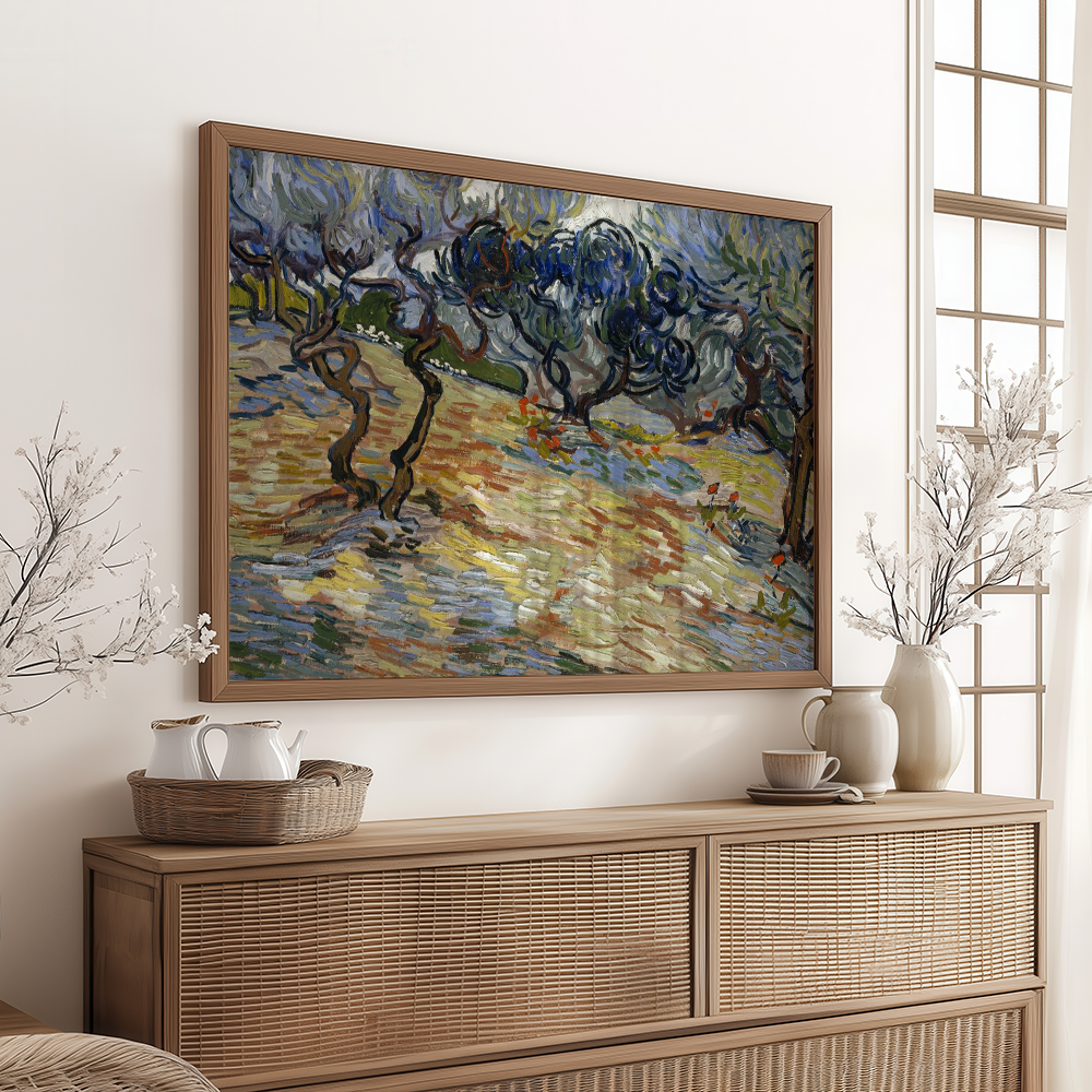 Van Gogh "Oliver Trees" Art Print