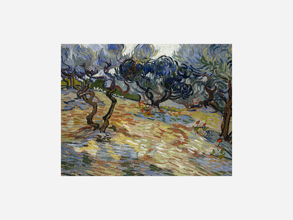Van Gogh "Oliver Trees" Art Print