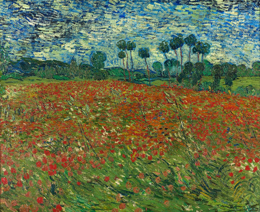 Van Gogh "Poppy Field" Art Print
