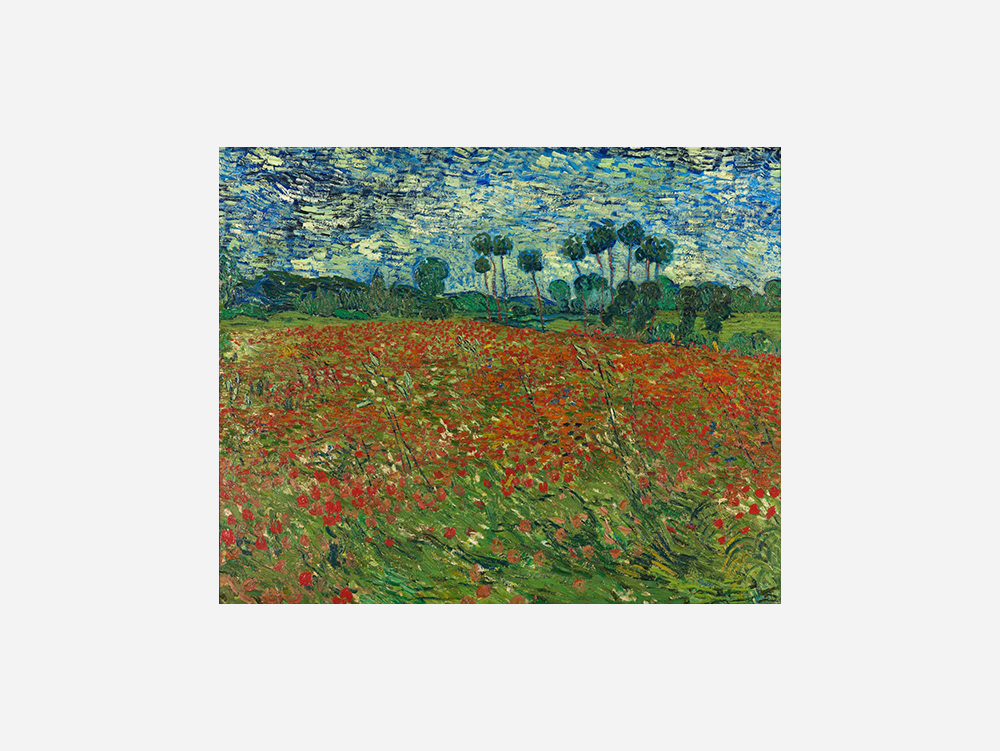 Van Gogh "Poppy Field" Art Print