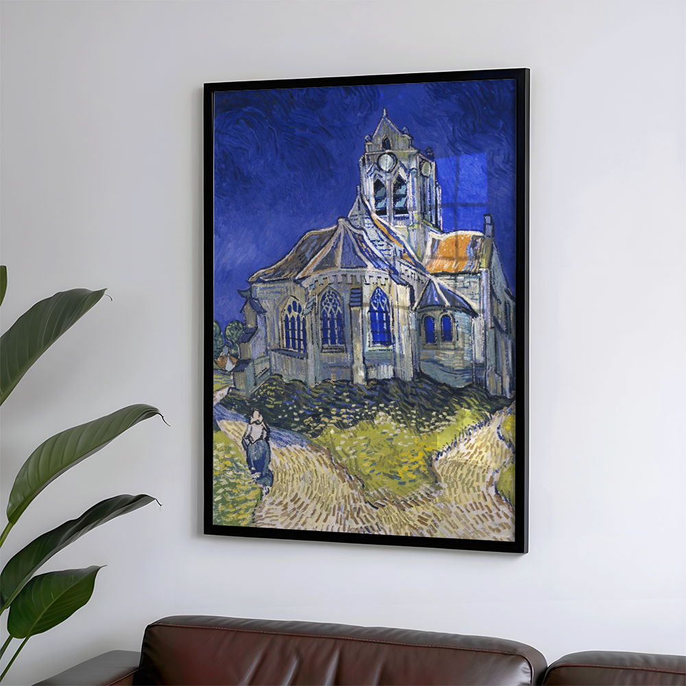 Van Gogh "The Church in Auvers-sur-Oise, View from the Chevet (1890)" Art Print