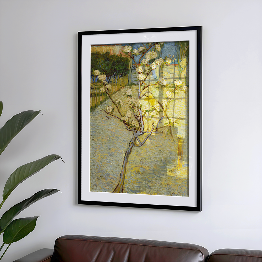 Van Gogh "Small Pear Tree Blossom" Art Print