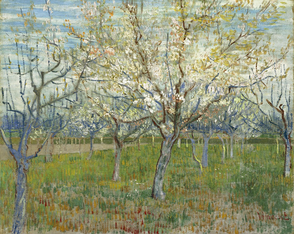Van Gogh "The Pink Orchard" Art Print