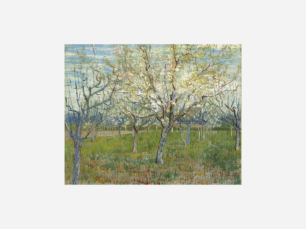 Van Gogh "The Pink Orchard" Art Print