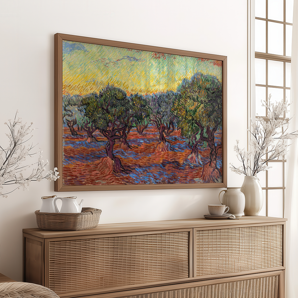 Van Gogh "Olive Grove" Art Print
