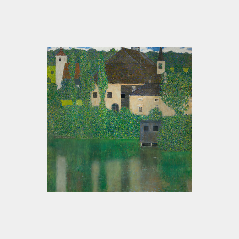 Gustav Klimt: "Water Castle (1908-1909)" Art Print