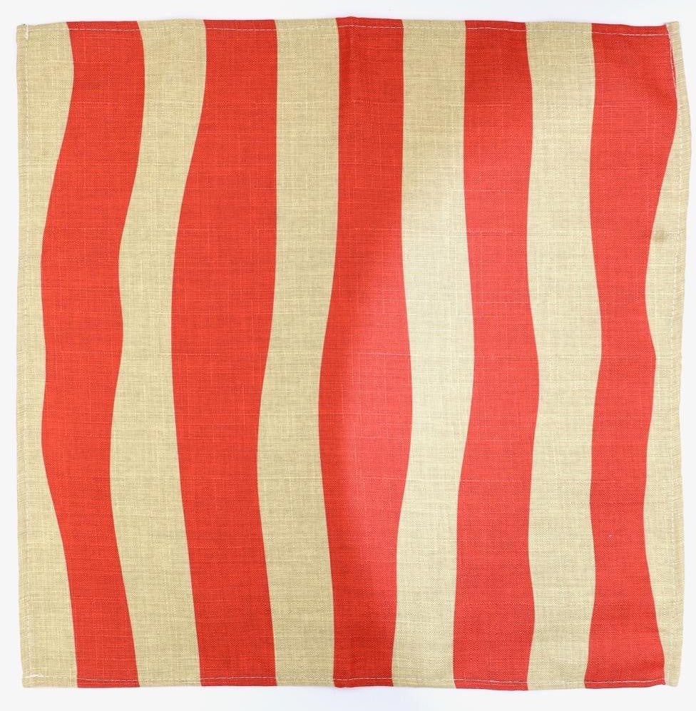 Sardines Summer Napkin, Set of 4