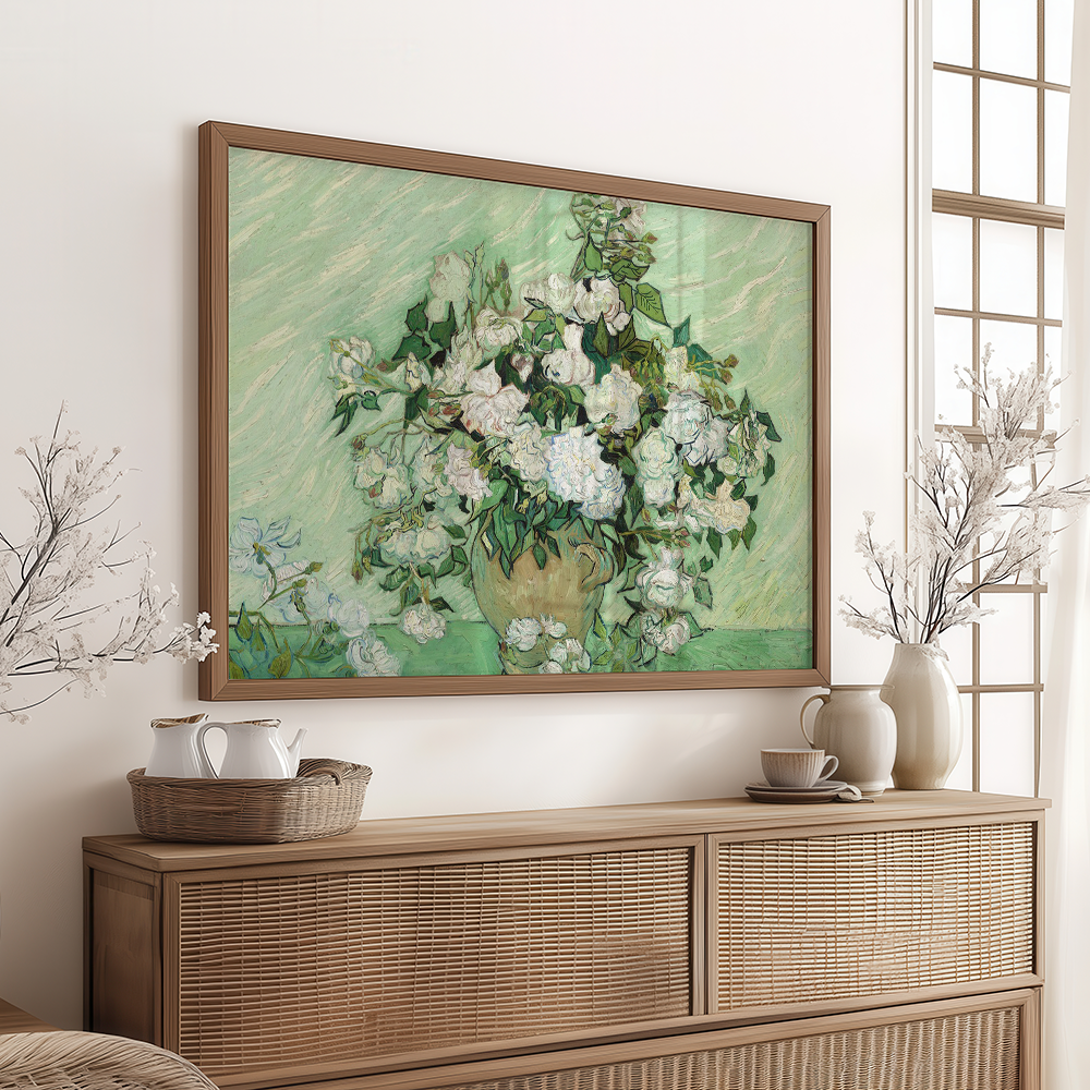 Van Gogh "Roses" Art Print