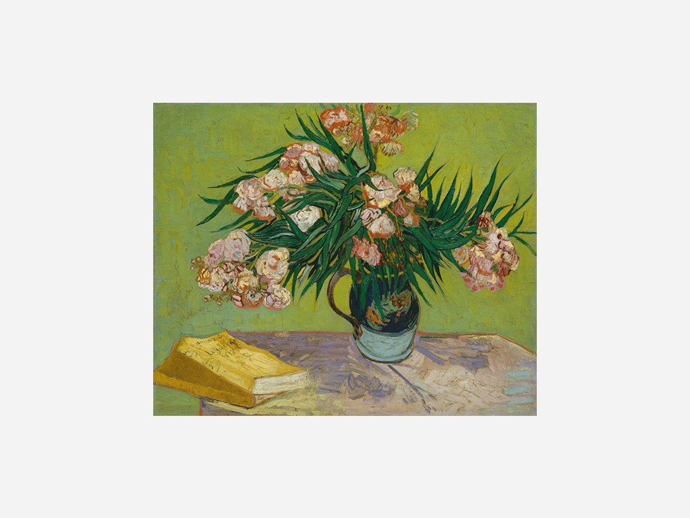 Van Gogh "Oleanders (1888)" Art Print