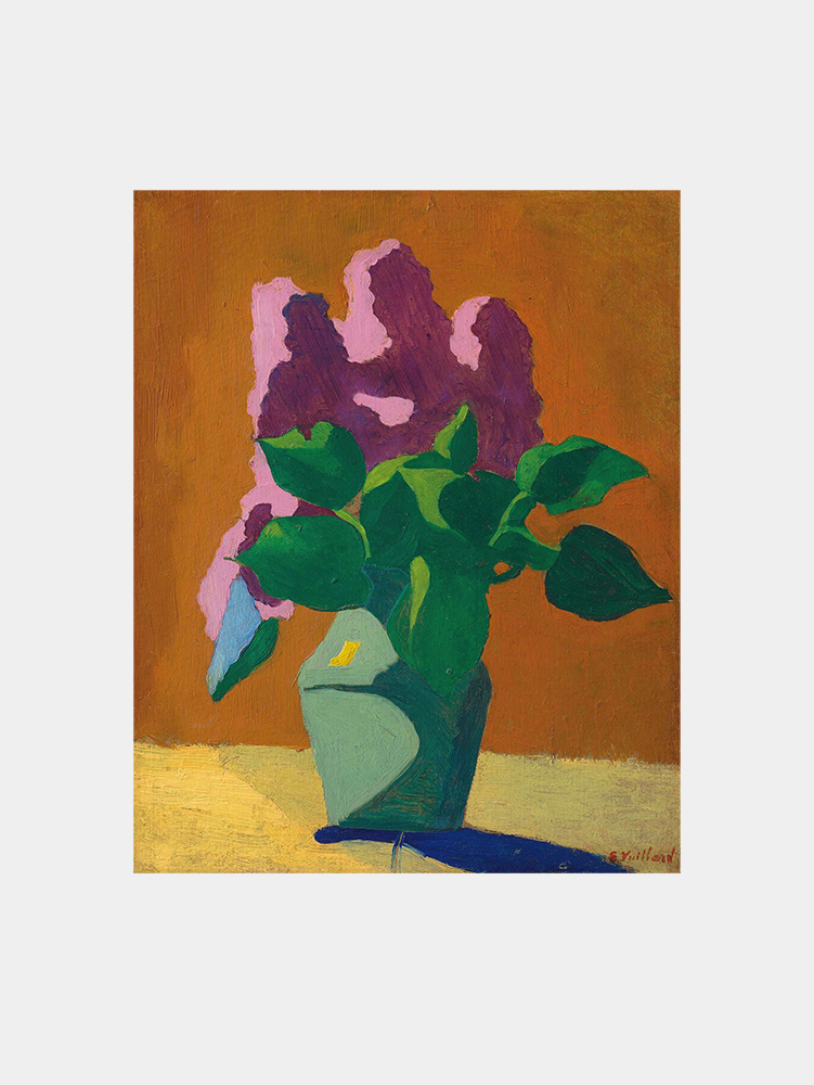 Édouard Vuillard "Les Lilas (Le bouquet schématique) (circa 1890) " Art Print