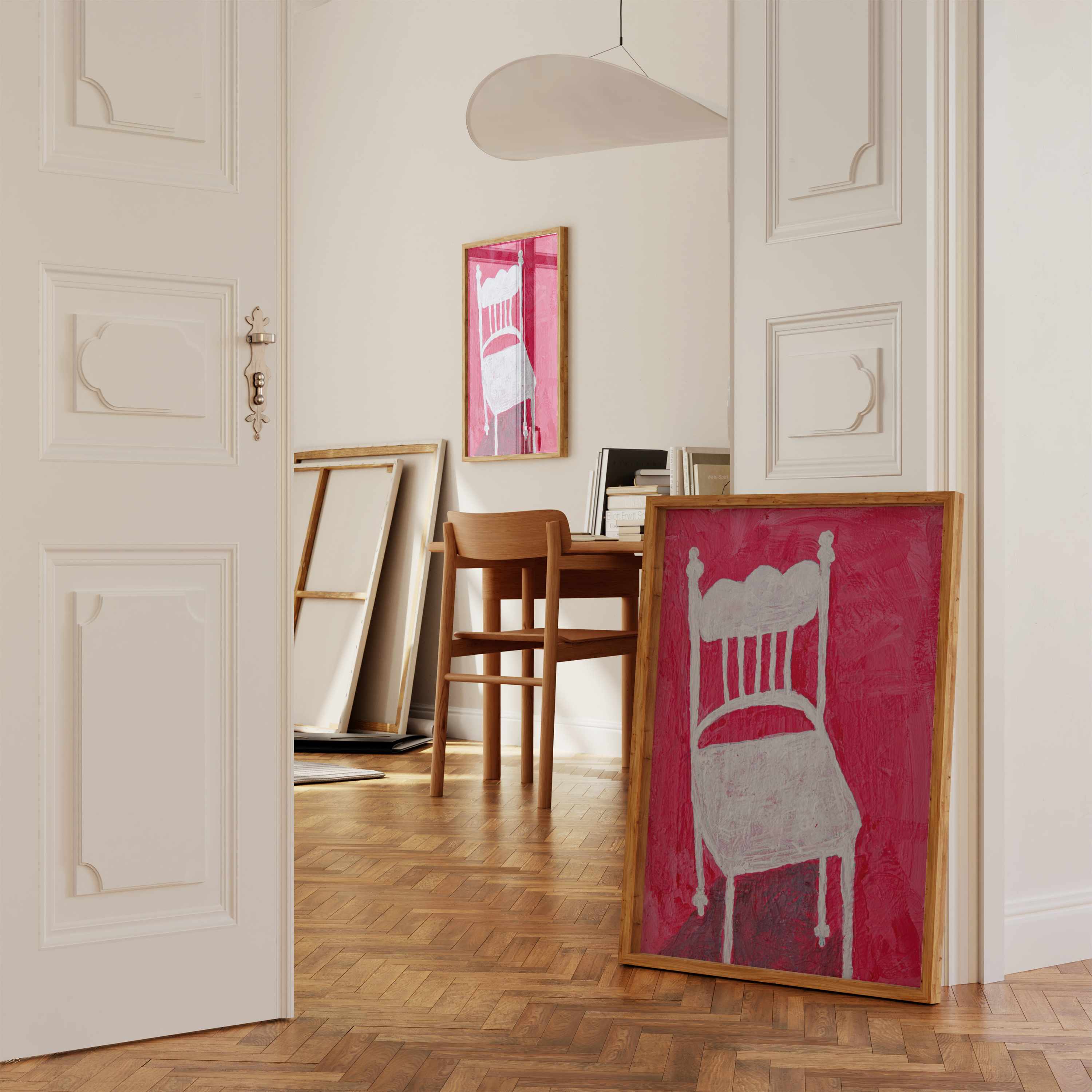 Classic White Chair