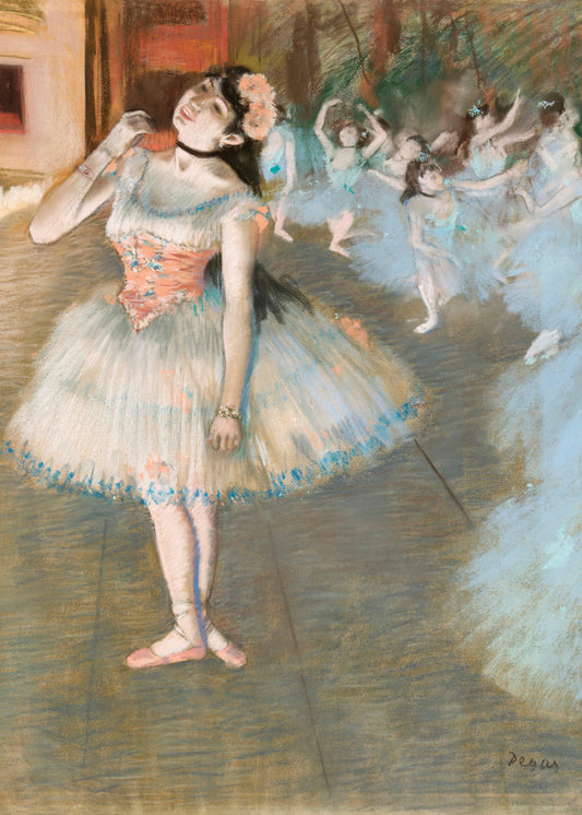 Edgar Degas: "The Star" Art Print