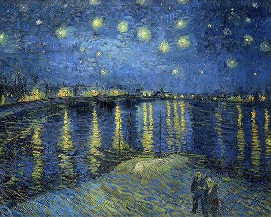 Van Gogh "The Starry Night Over The Rhone" Art Print