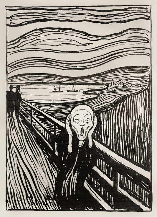 Edvard Munch: "The Scream" Art Print