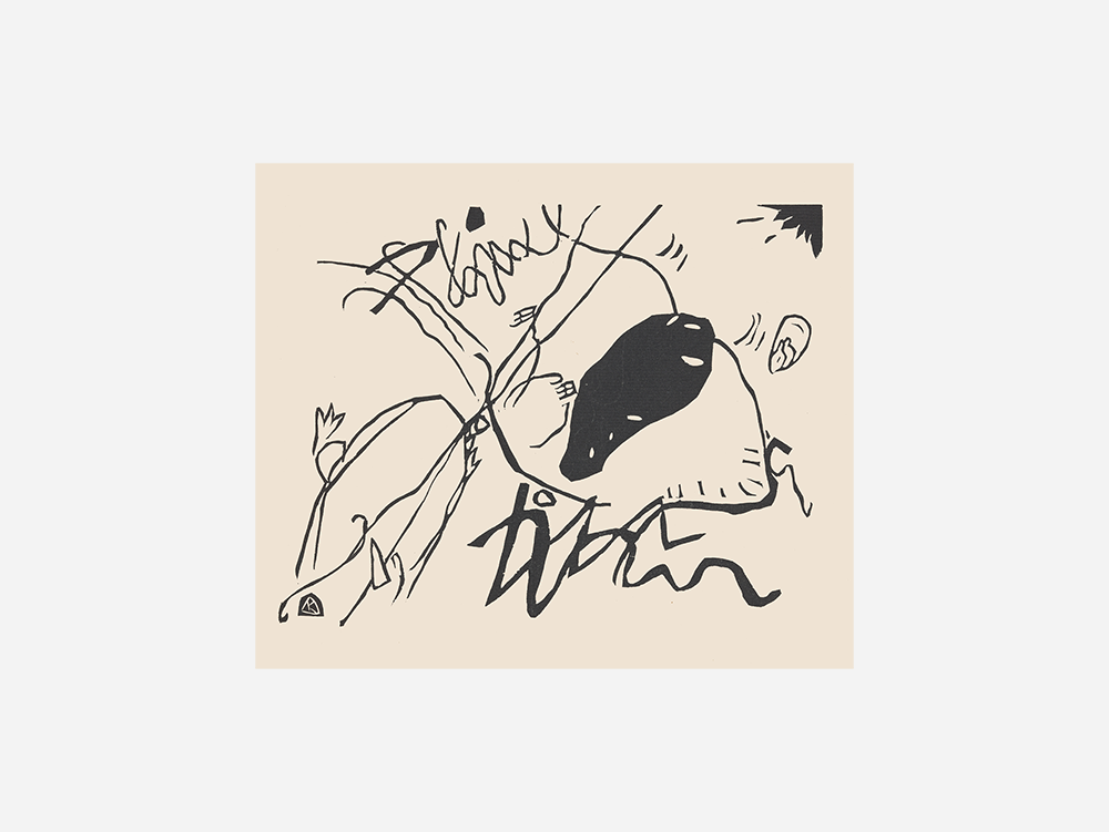 Kandinsky: "Klänge II (1913)" Art Print