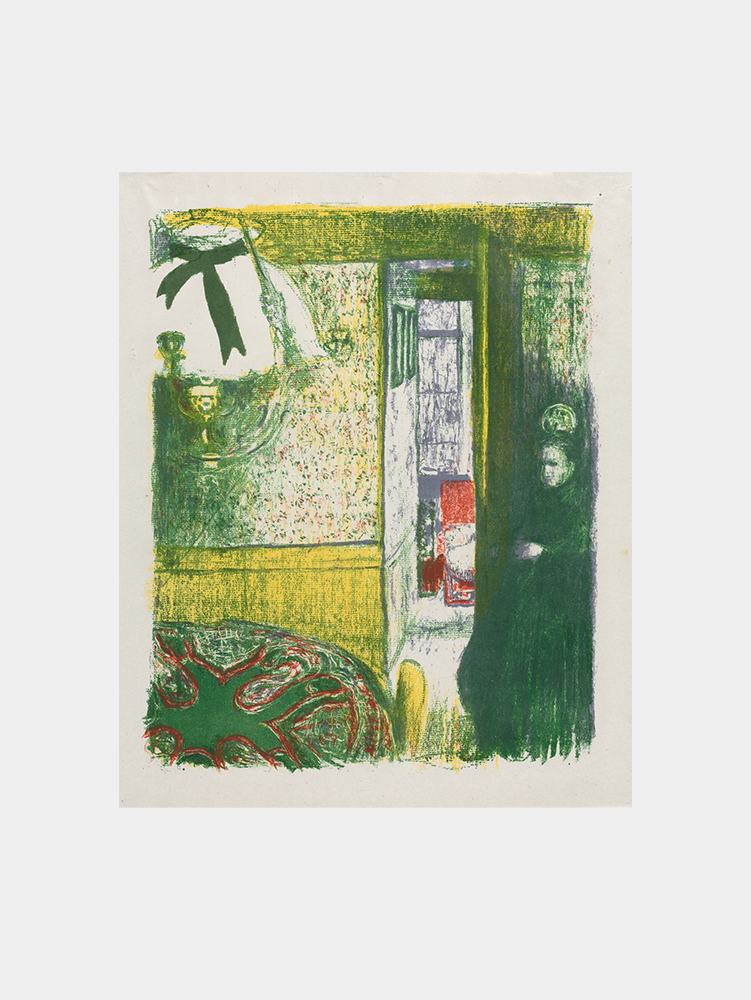 Édouard Vuillard "Interior with a Hanging Lamp (1899)" Art Print