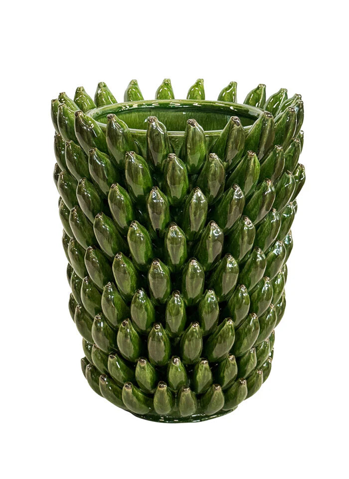 Ceramic Banana Vase | Green