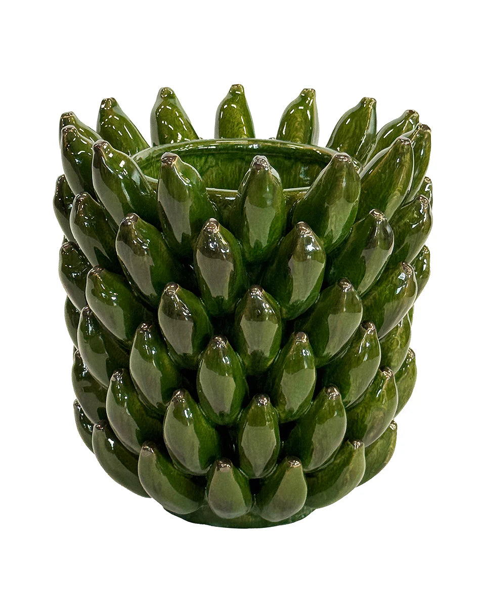 Ceramic Banana Vase | Green