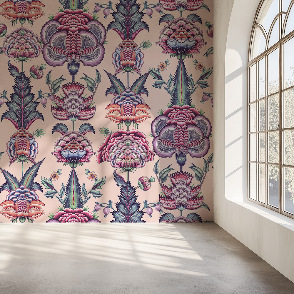Coromandel Pink Wallpaper