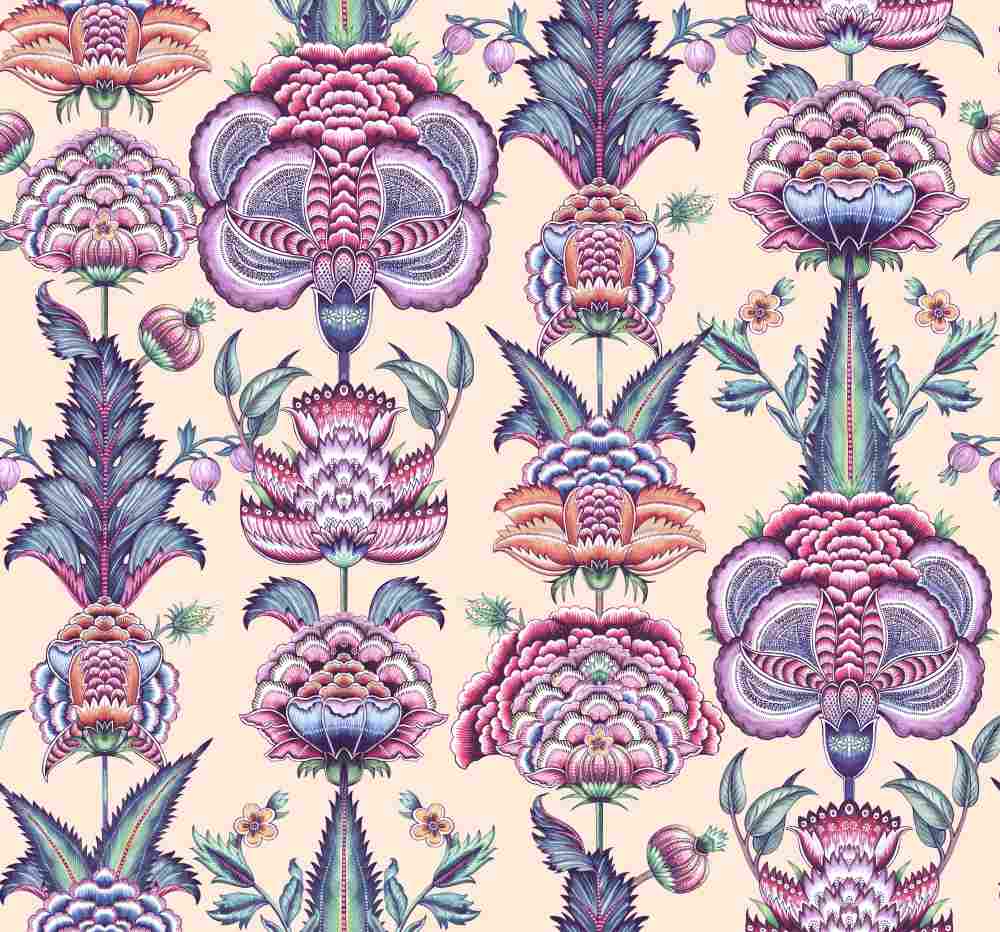 Coromandel Pink Wallpaper