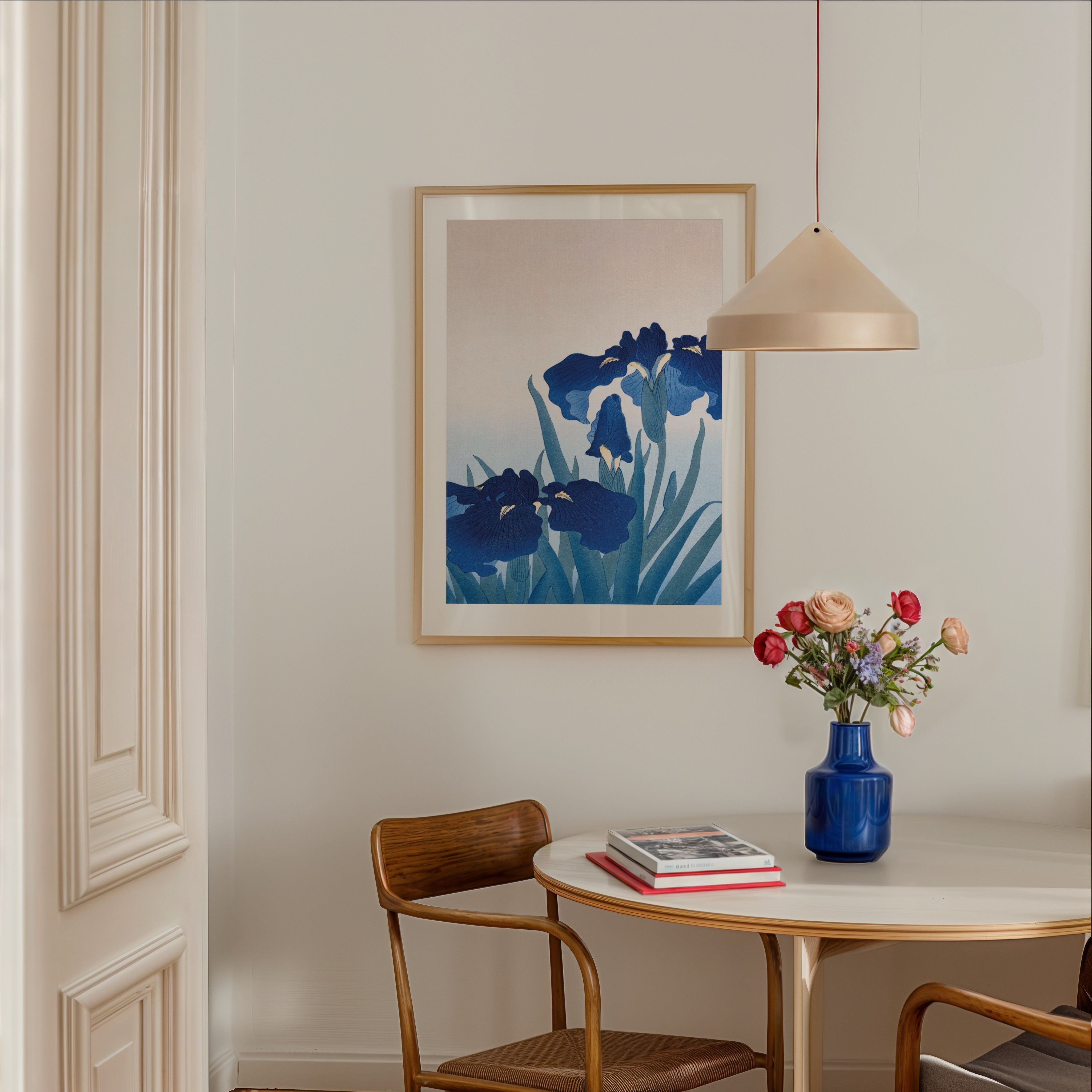 Ohara Koson Iris Flowers