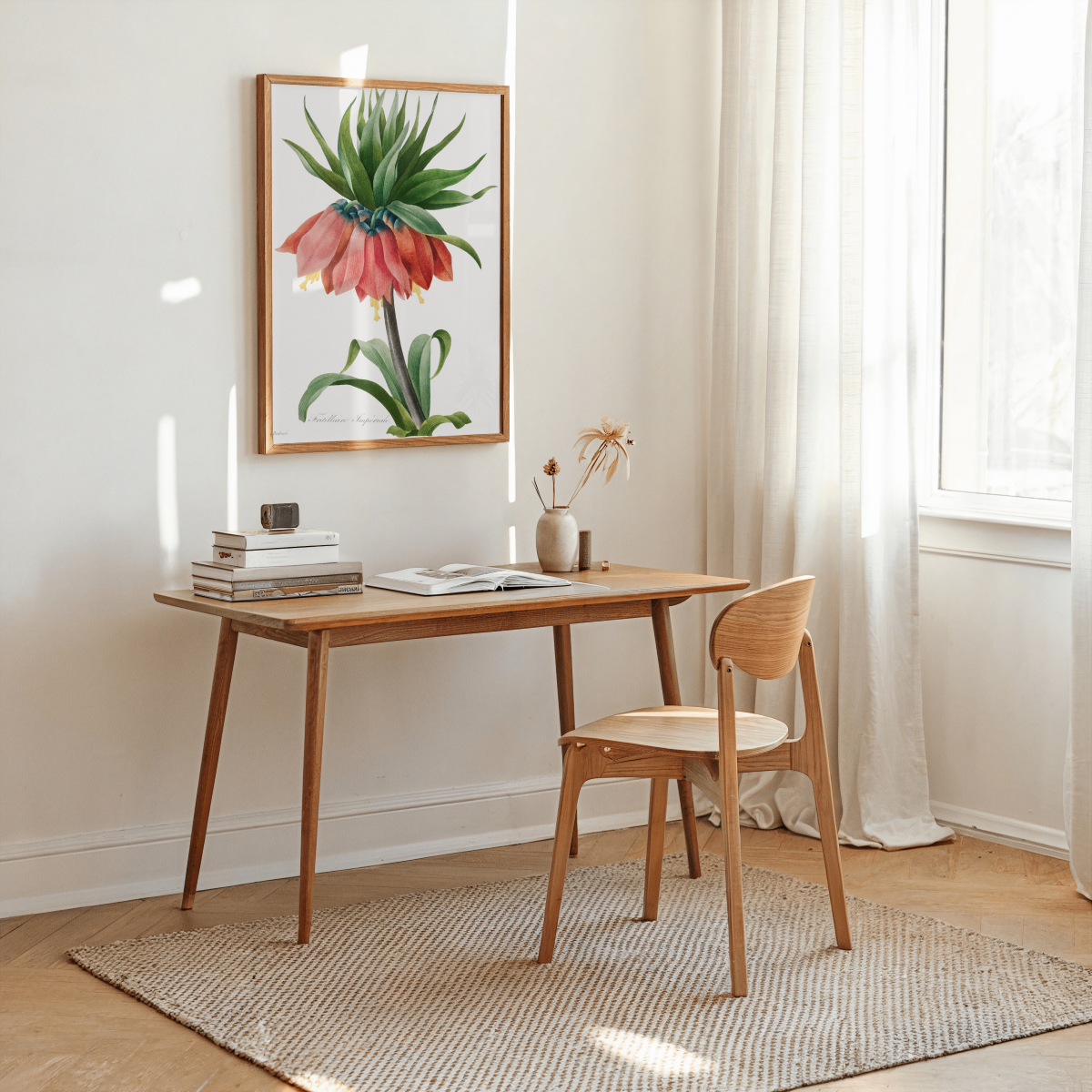 Fritillaria Imperialis Flower Art Print