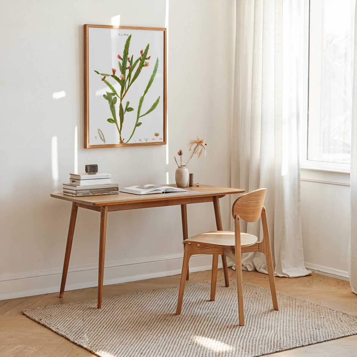 Platylobium Scolopendrifolium Art Print