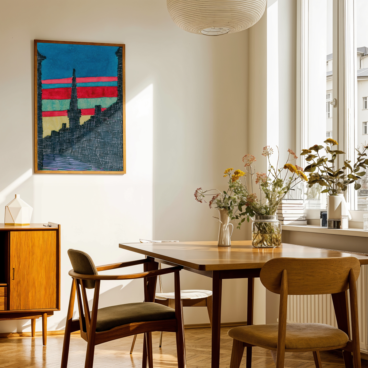 Abend Art Print