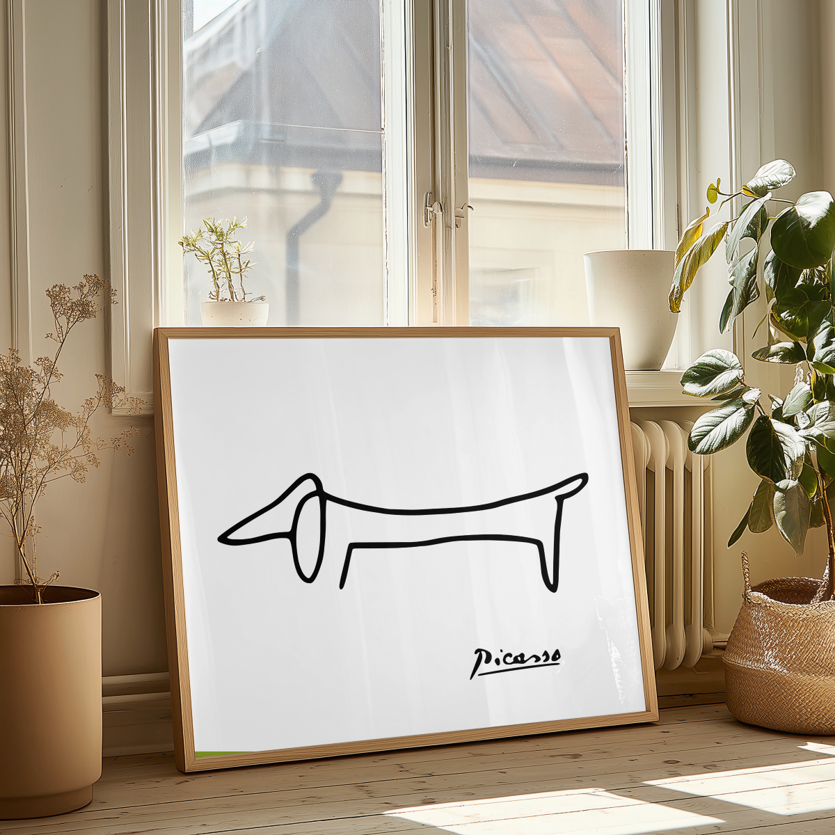 Picasso: Line Drawing Illustration IV Art Print