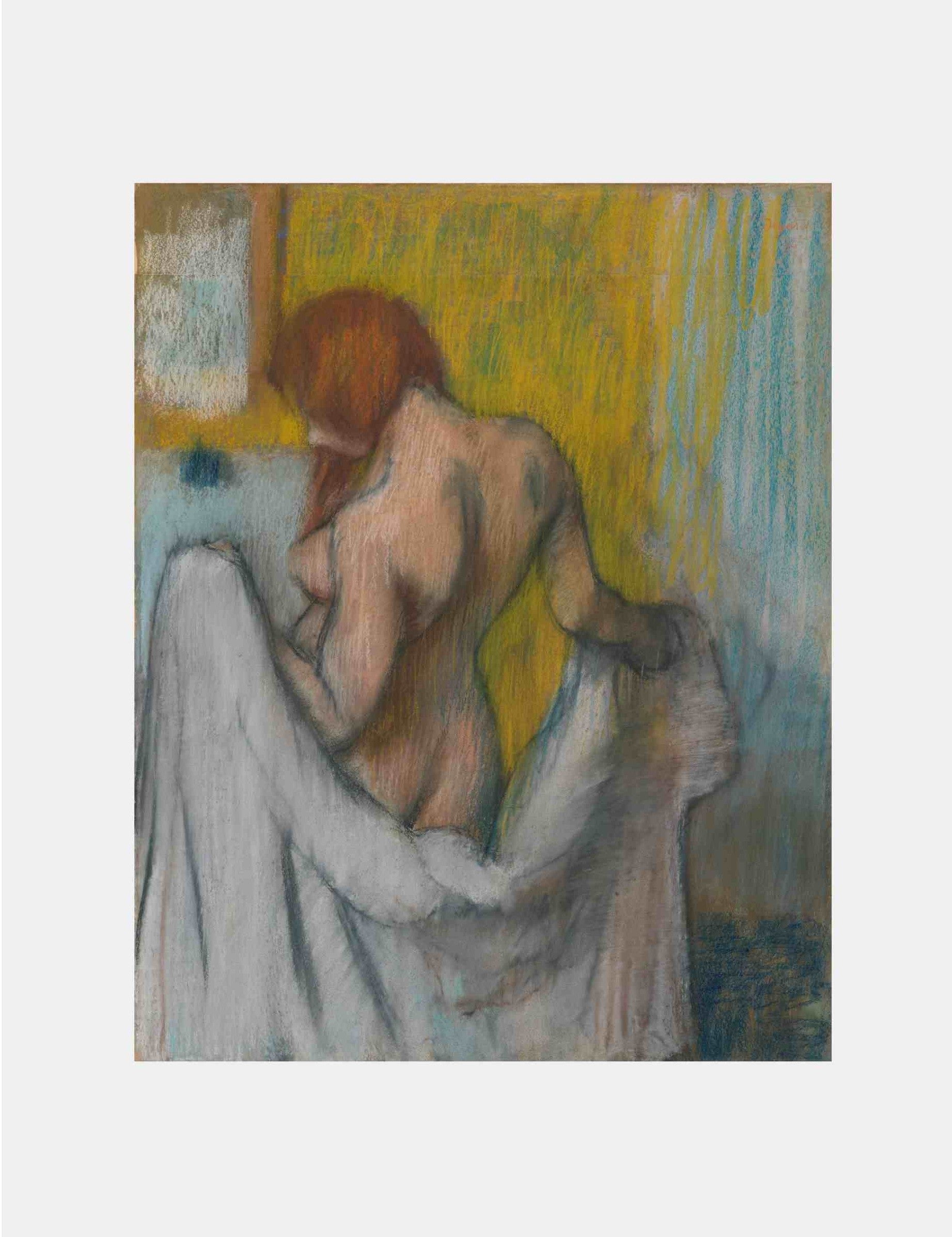 Edgar Degas: "Woman with a Towel (1894)"