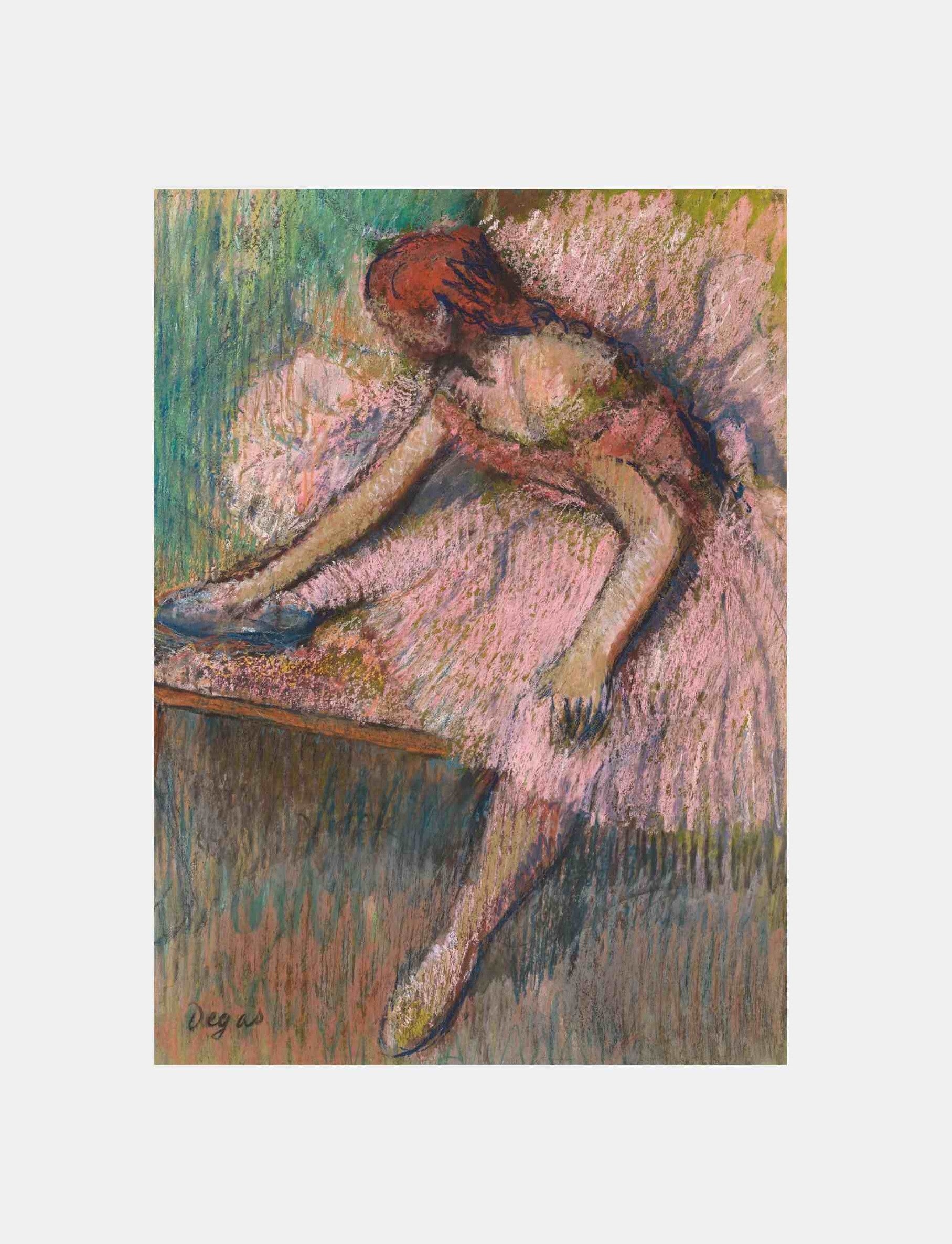 Edgar Degas: "Danseuse rose (circa 1896)"