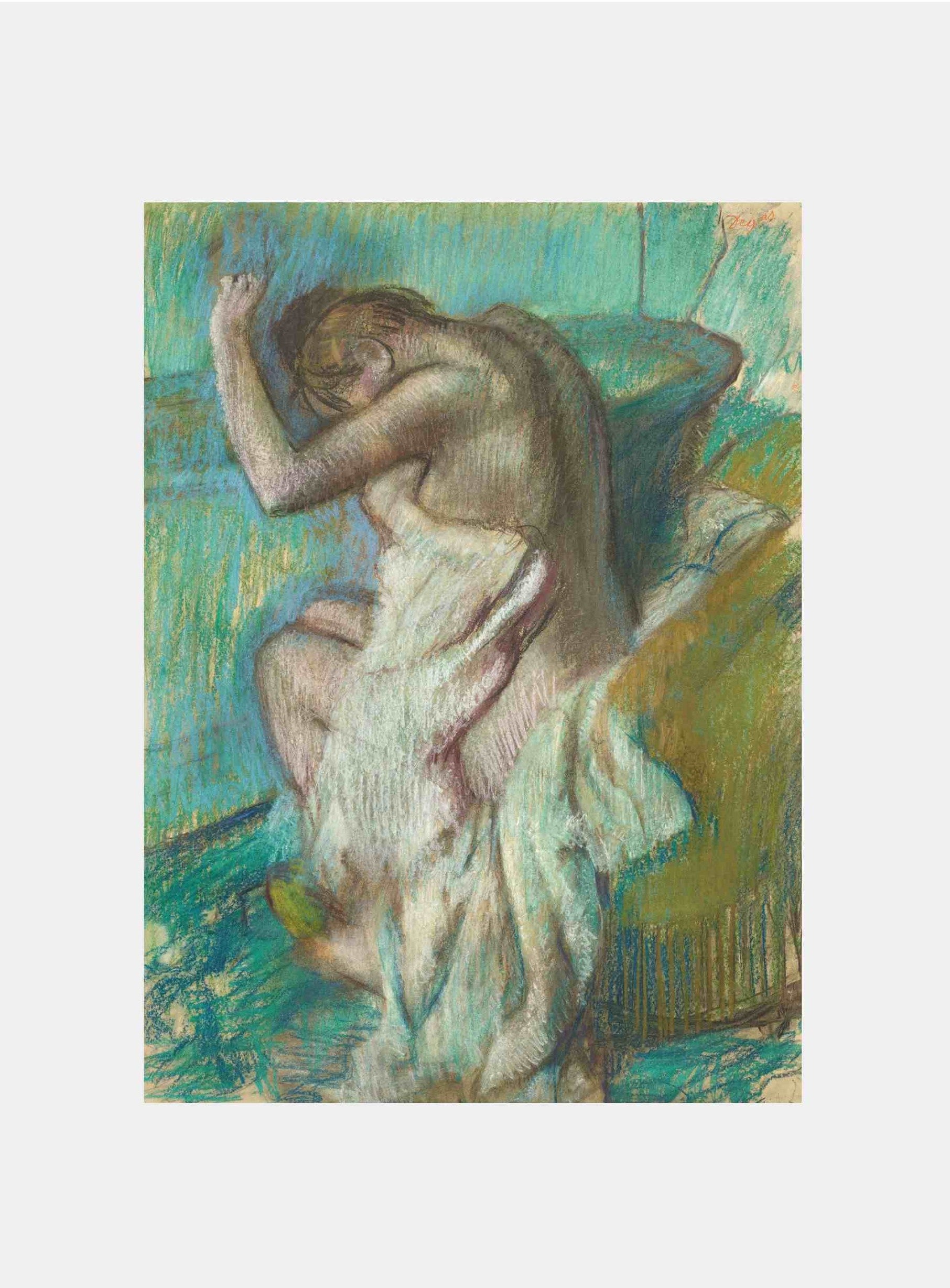 Edgar Degas: "Femme s’essuyant (circa 1899)"