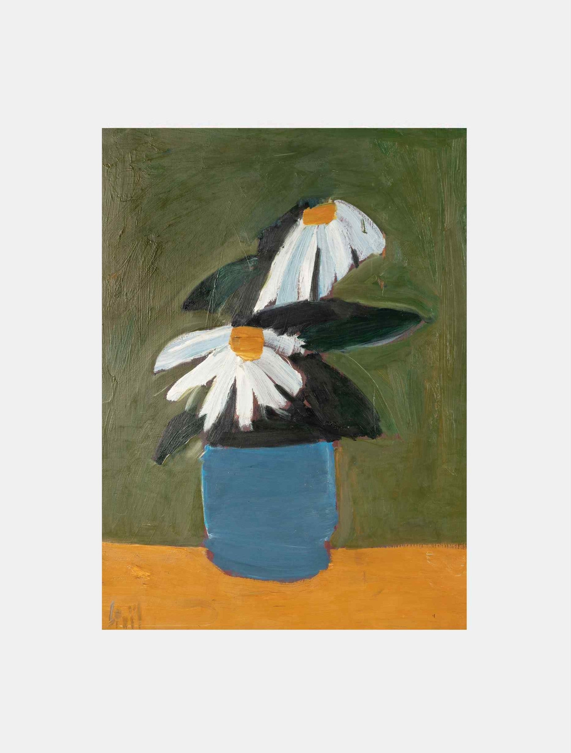 Fleurs au pot