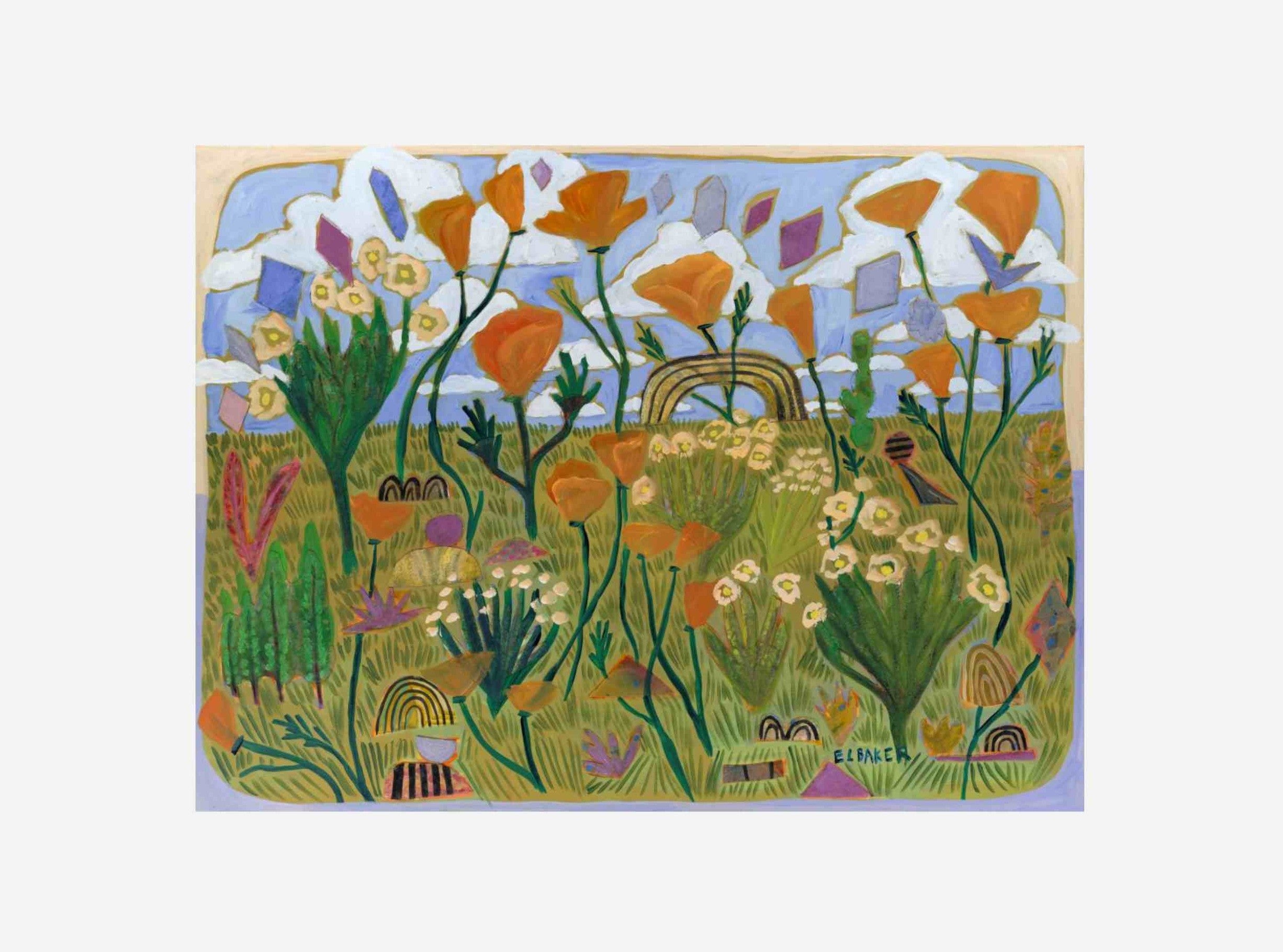 Orange Poppies