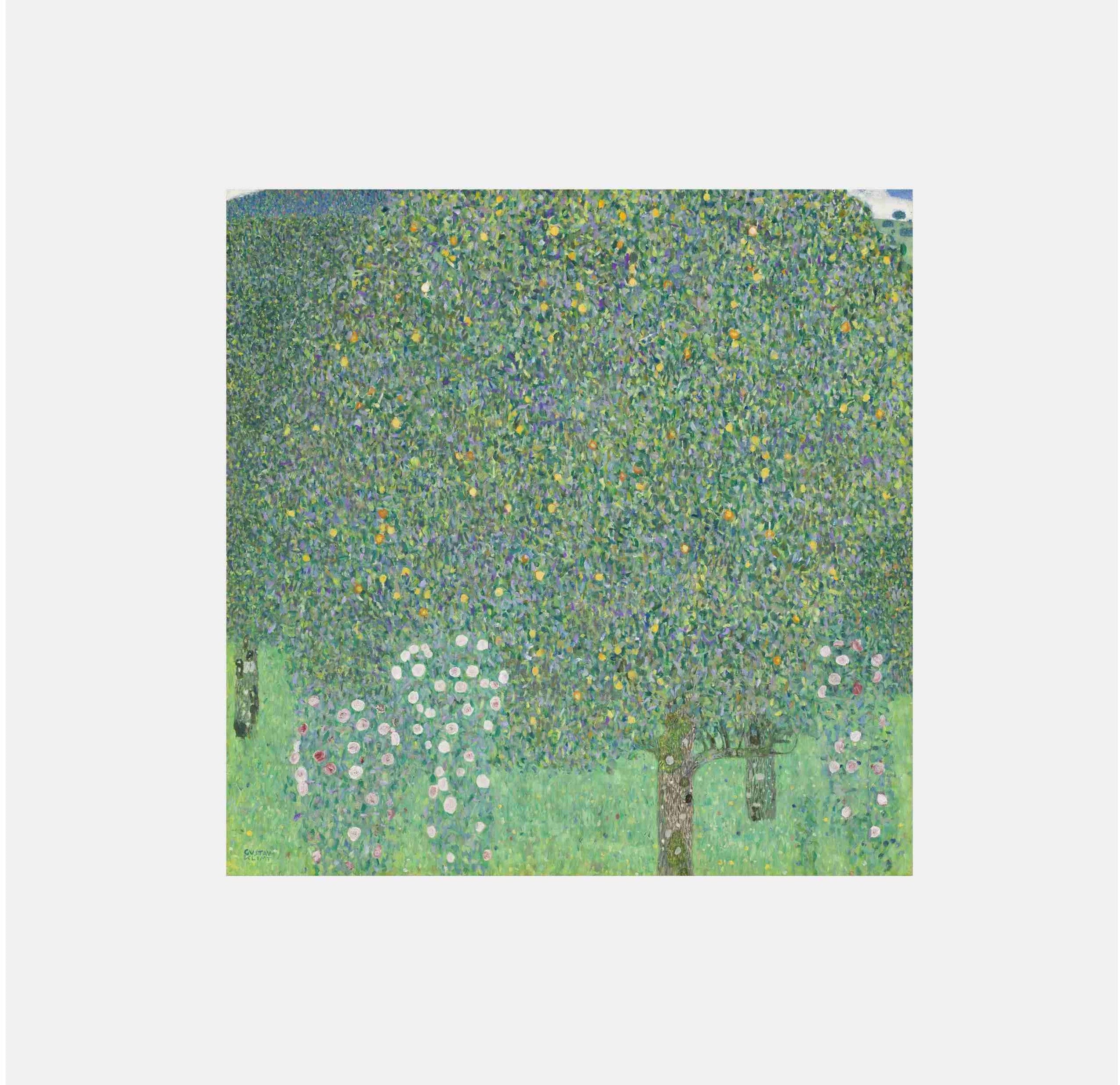 Gustav Klimt: "Rosebushes under the Trees (circa 1905)"