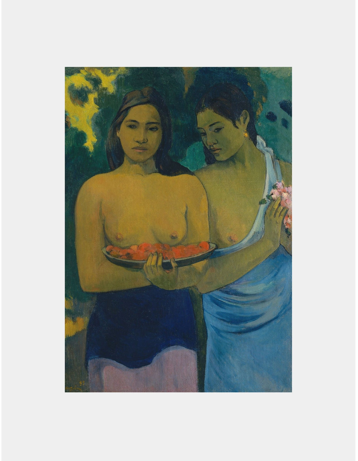 Paul Gauguin: "Two Tahitian Women (1899)"