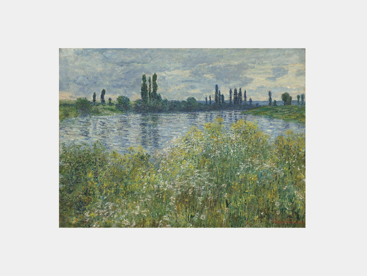 Monet: "Banks of the Seine,Vétheuil (1880)"