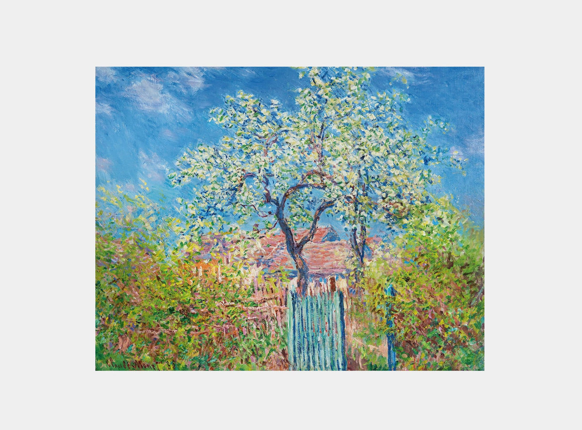 Monet: "Poirier En Fleurs (1885)"