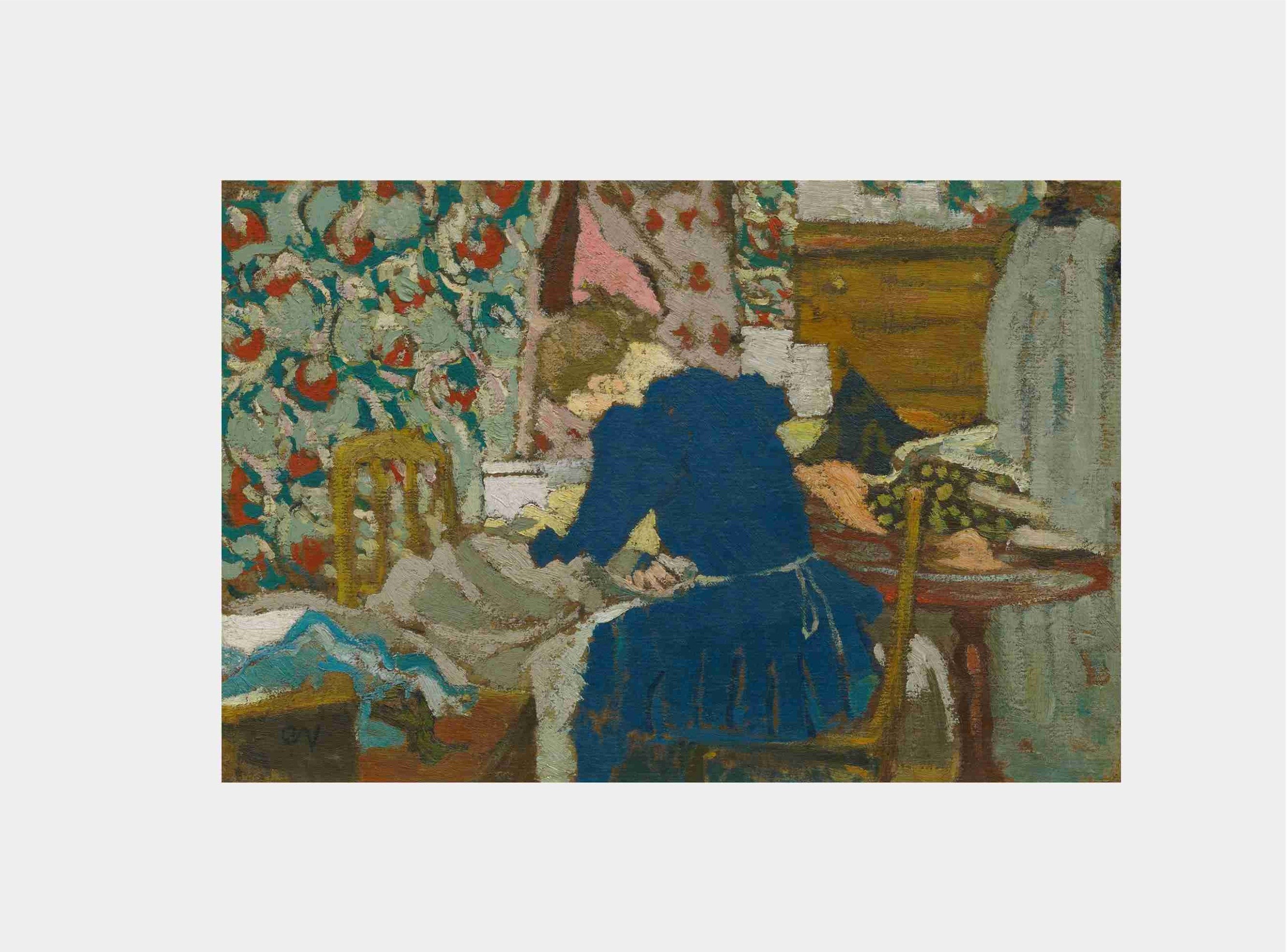 Édouard Vuillard "Interior (ca. 1892–95)"