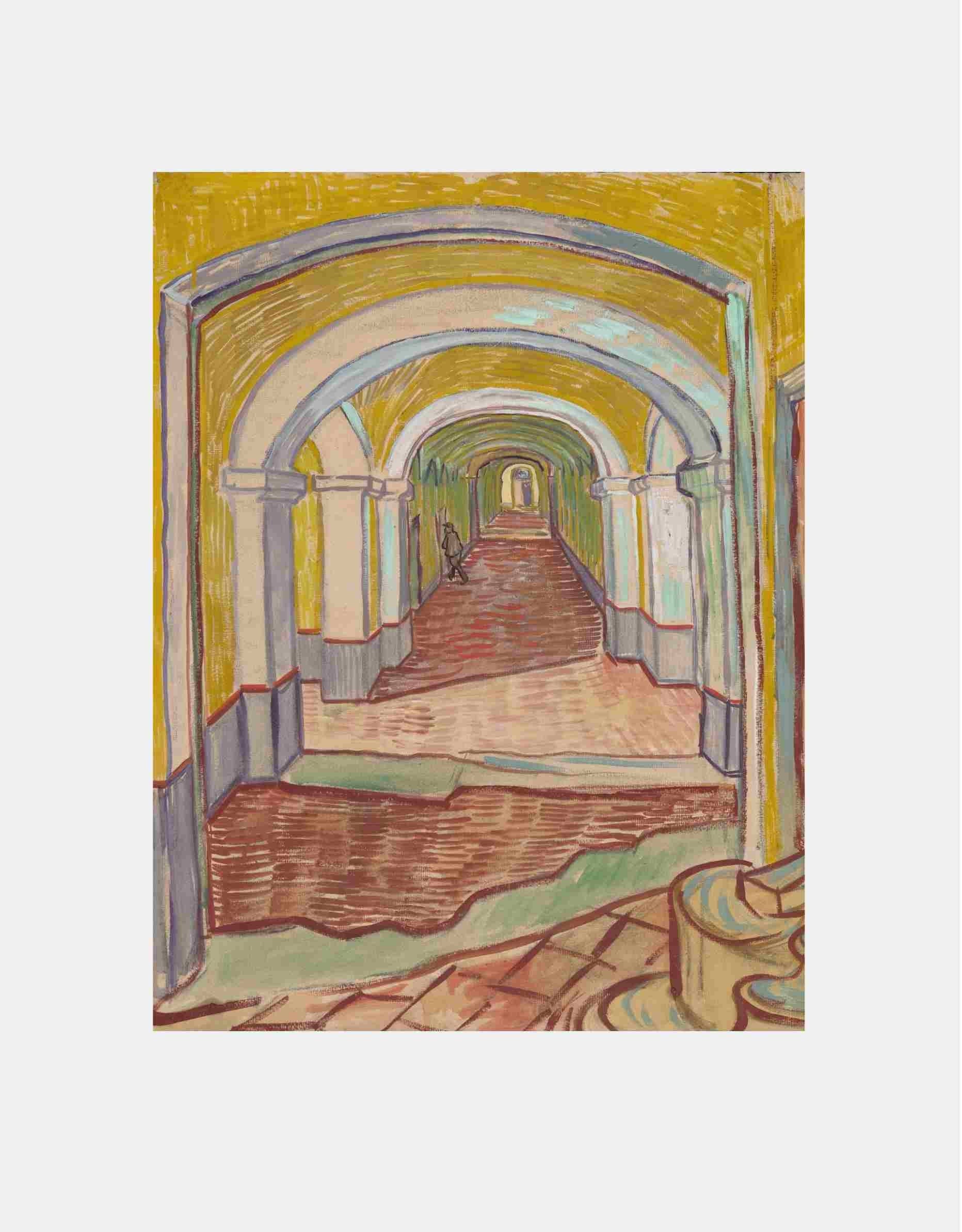 Van Gogh "Corridor in the Asylum"