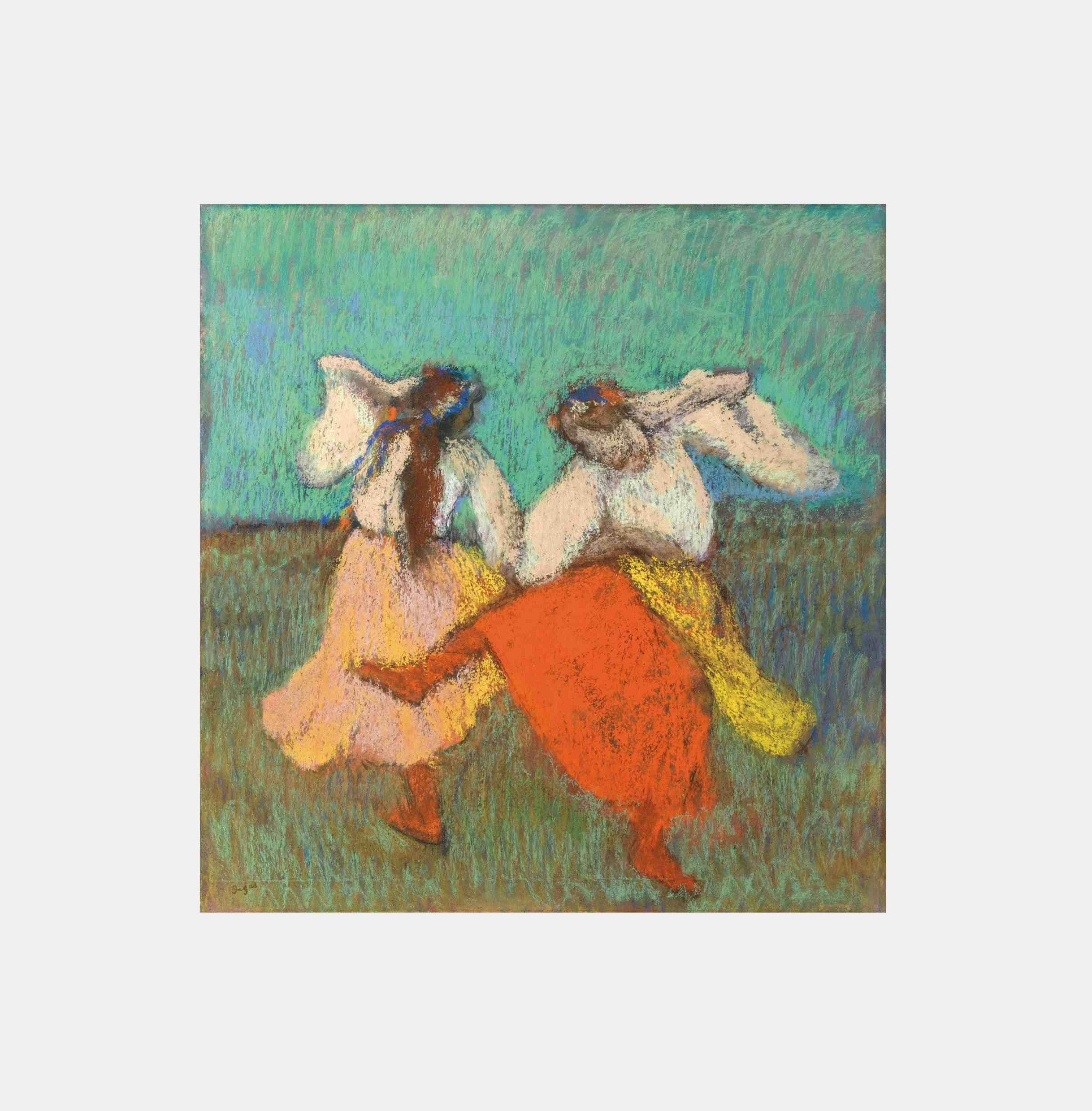 Edgar Degas: "Danseuses Russes (1899)"