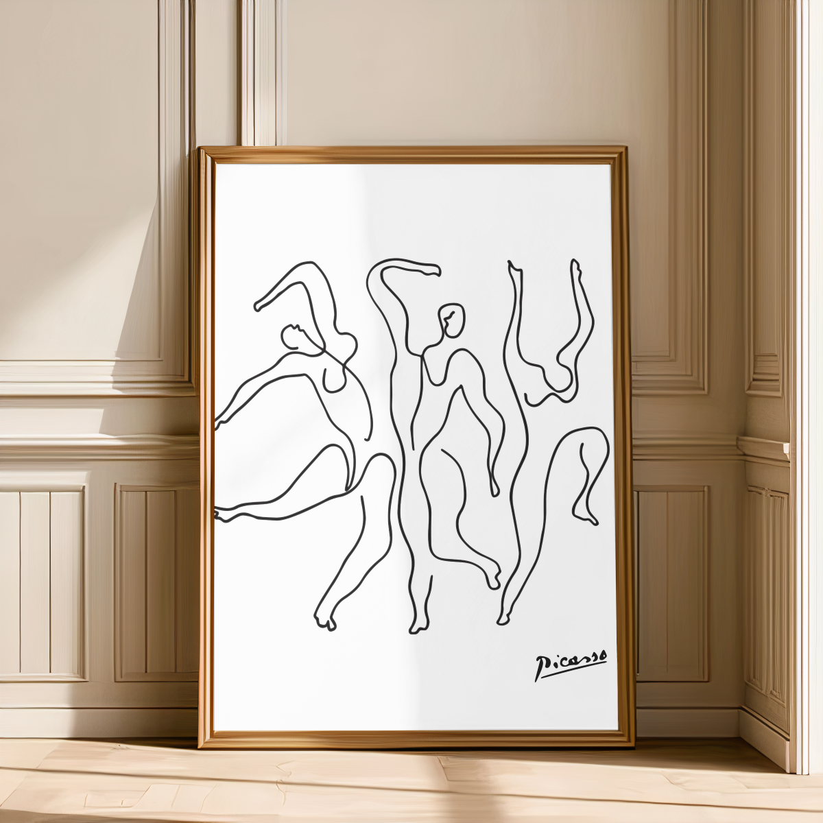 Picasso: Free Dancing Art Print