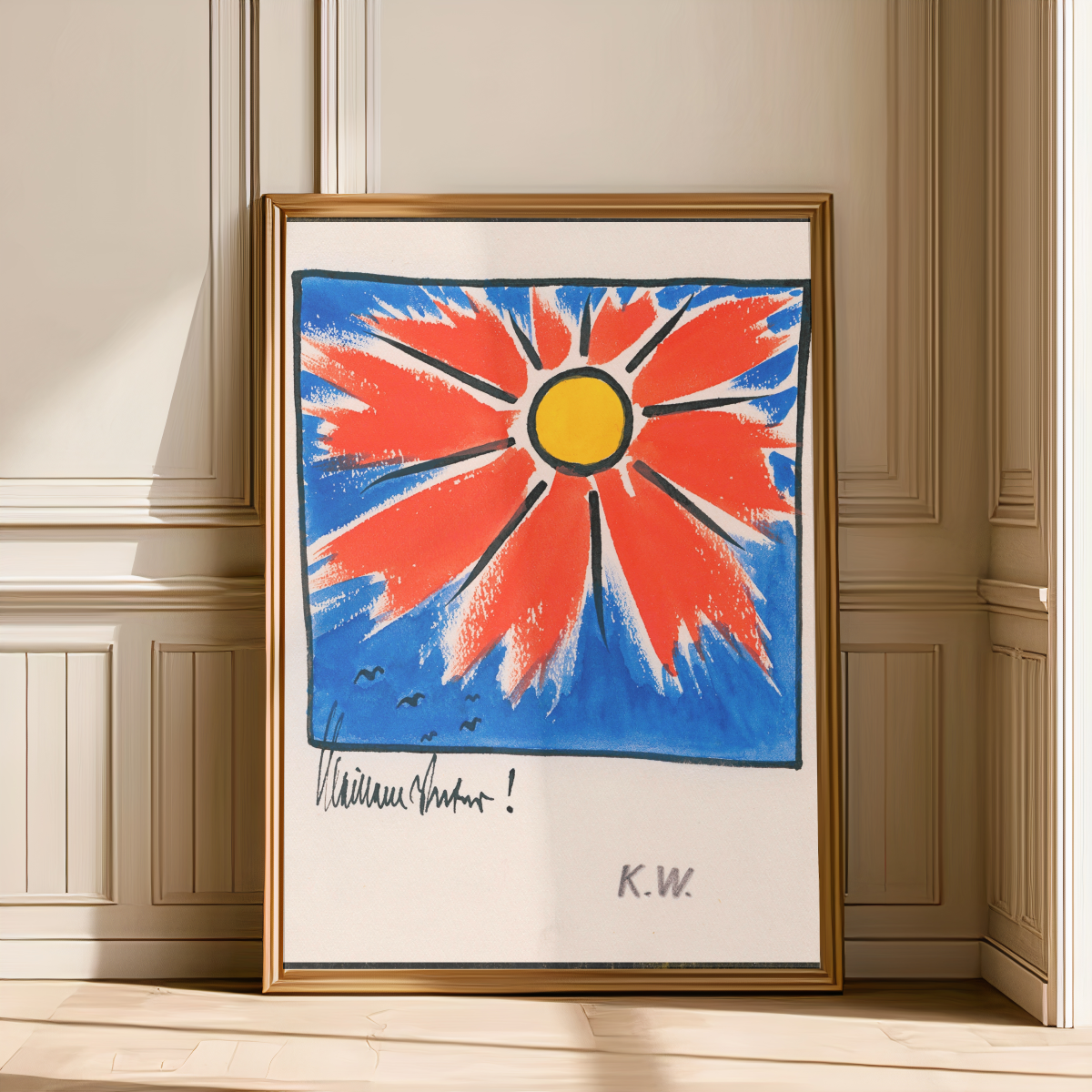 Aus meinem Leben, 50 Blätter XXIV Art Print