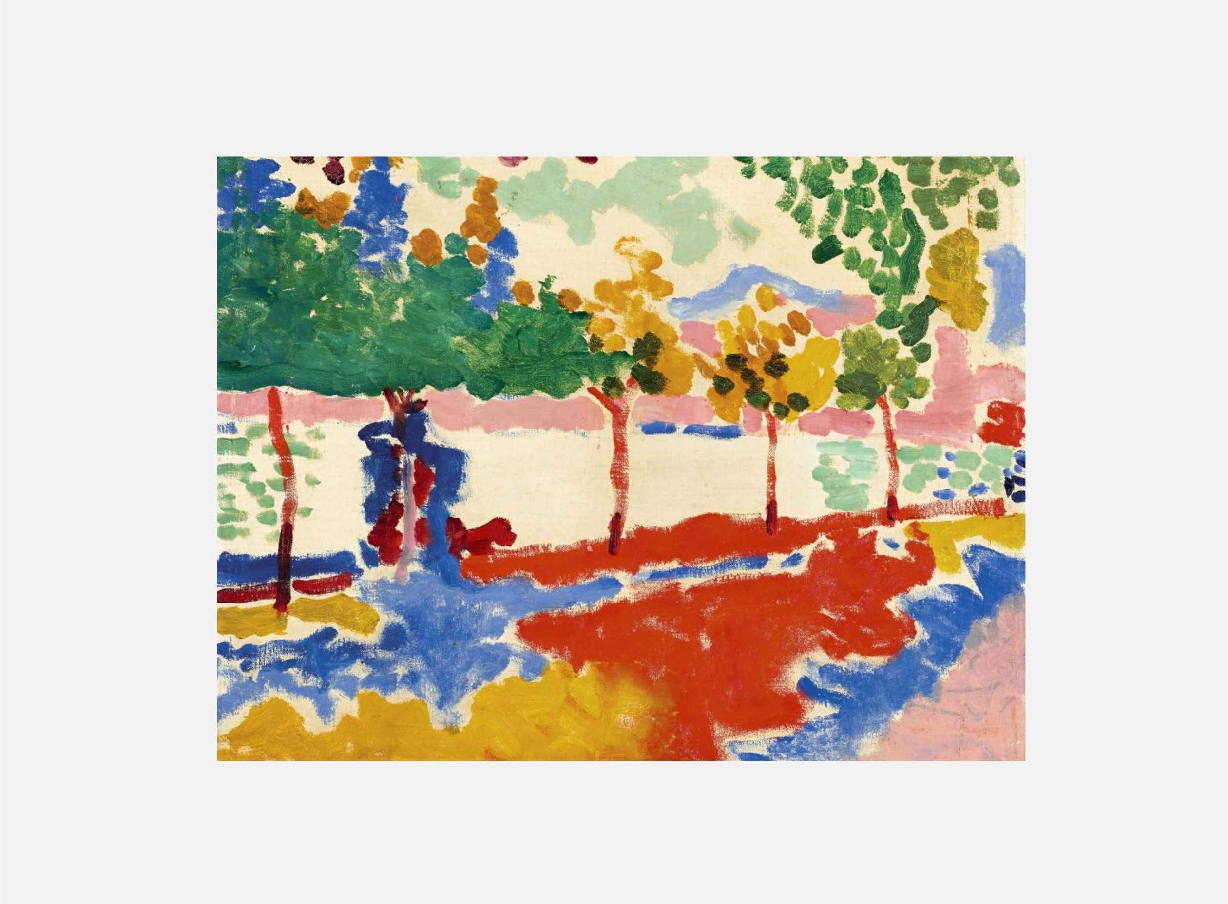 André Derain: "Bords de rivière (circa 1904-1905)"