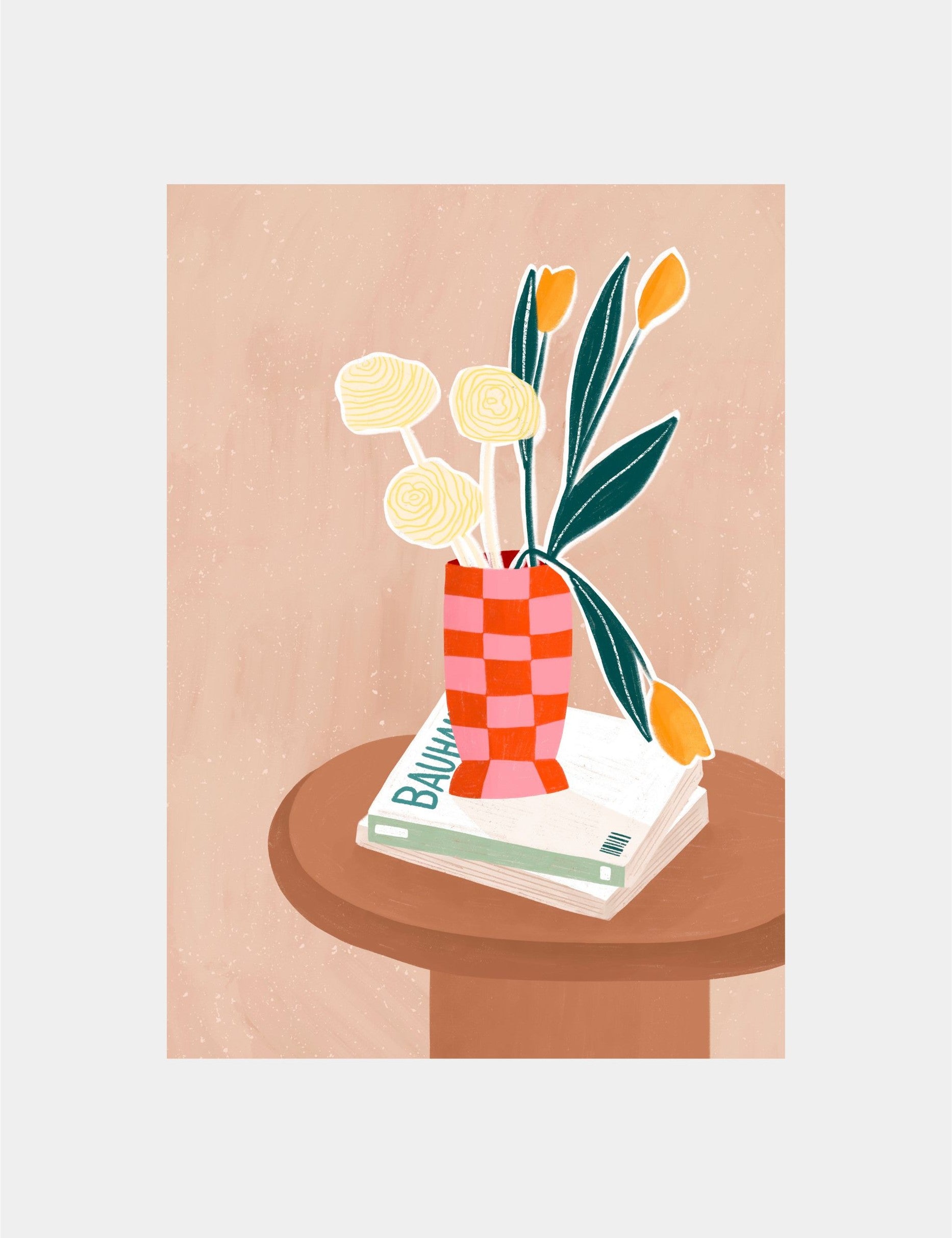 Checkered Vase
