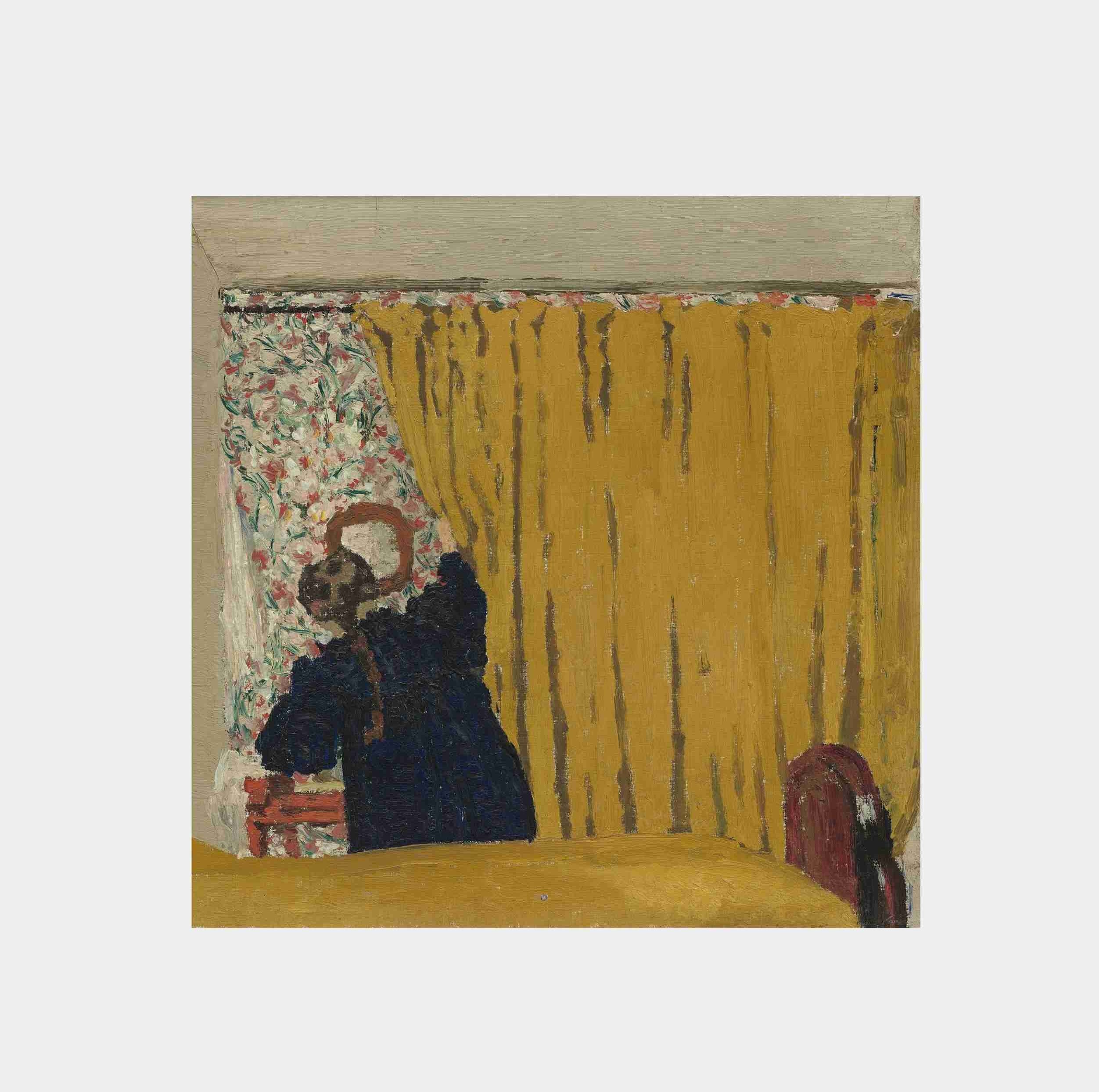 Édouard Vuillard: "The Yellow Curtain (c. 1893)"