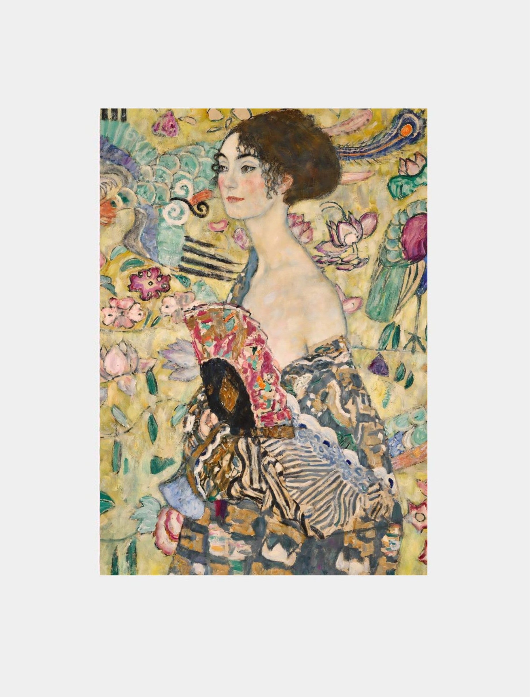Gustav Klimt: "Woman with a fan II"