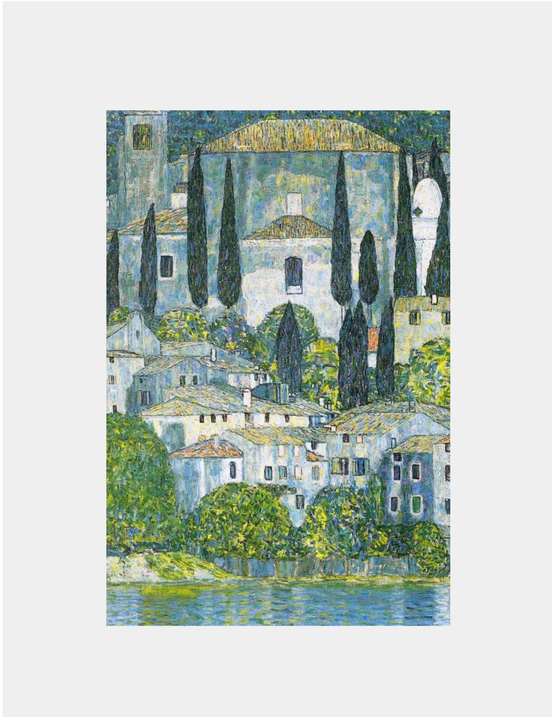 Gustav Klimt: "Church in Cassone II (1913)"