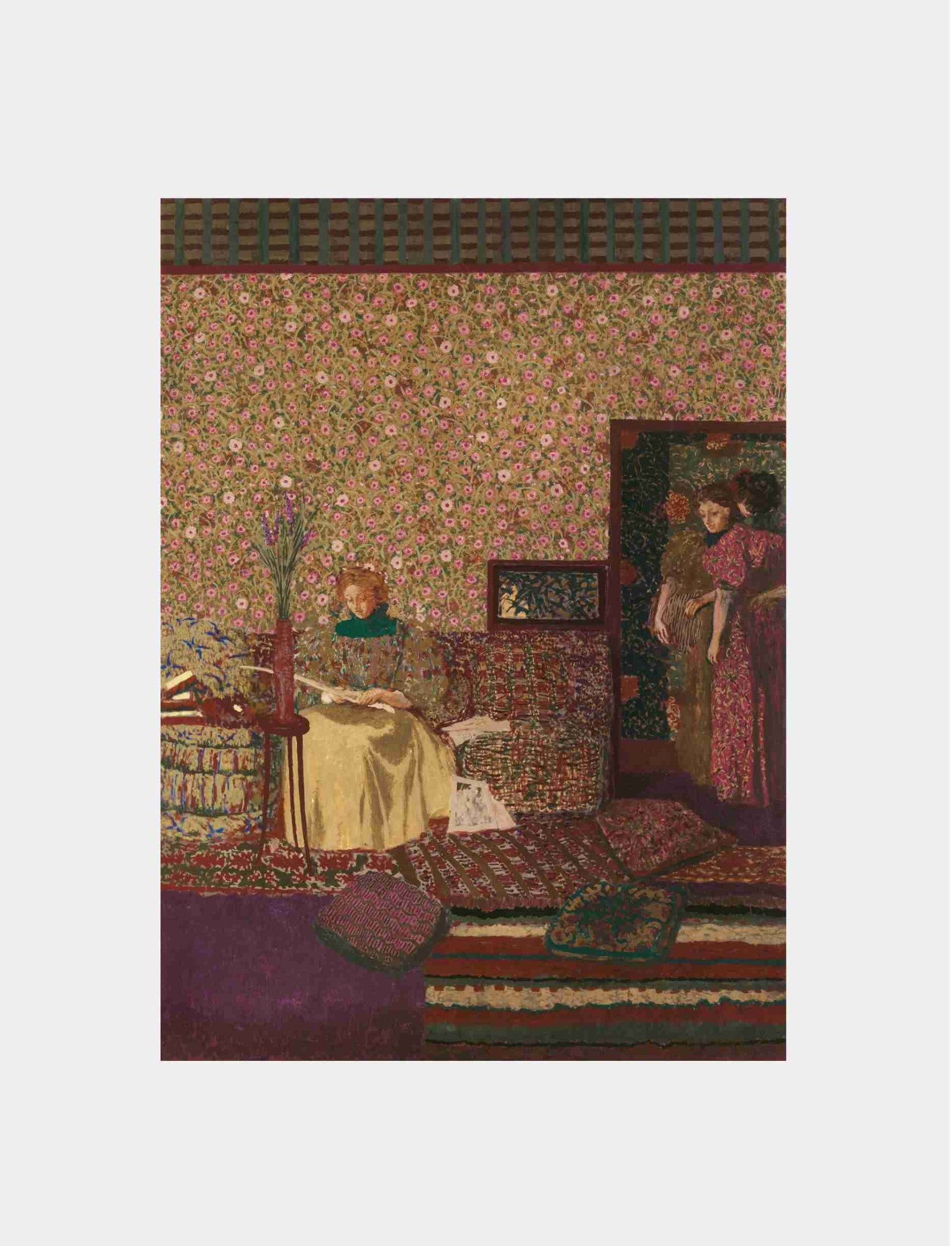 Édouard Vuillard "Personnages dans un intérieur. L’intimité (1896)"
