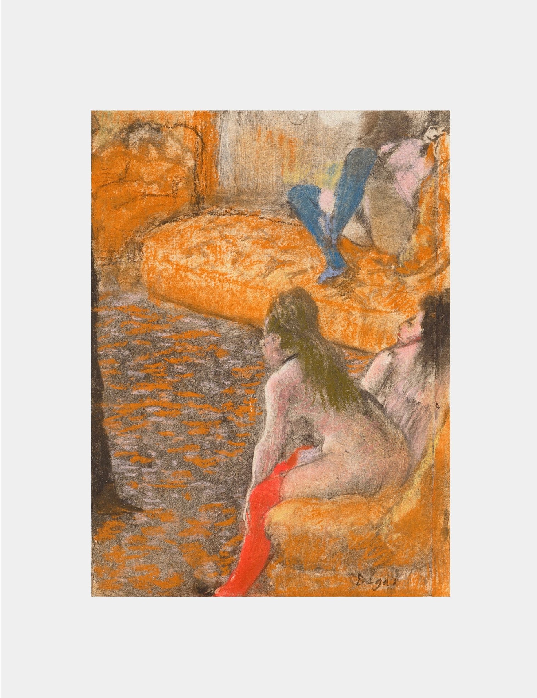 Edgar Degas: "Attente d’un client (1879)"